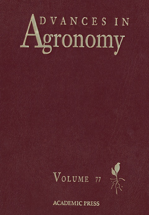 Cover image for book Advances in Agronomy
