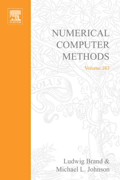 Cover image for book Numerical Computer Methods, Part D