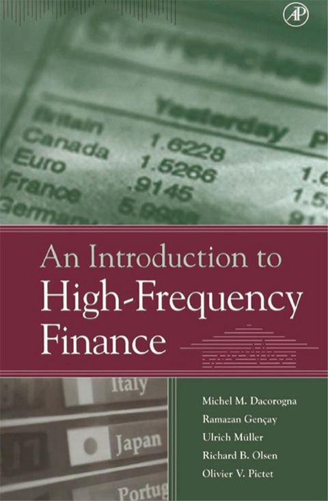Cover image for book An Introduction to High-Frequency Finance