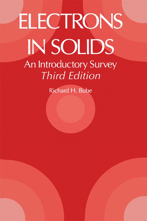 Cover image for book Electrons in Solids: An Introductory Survey