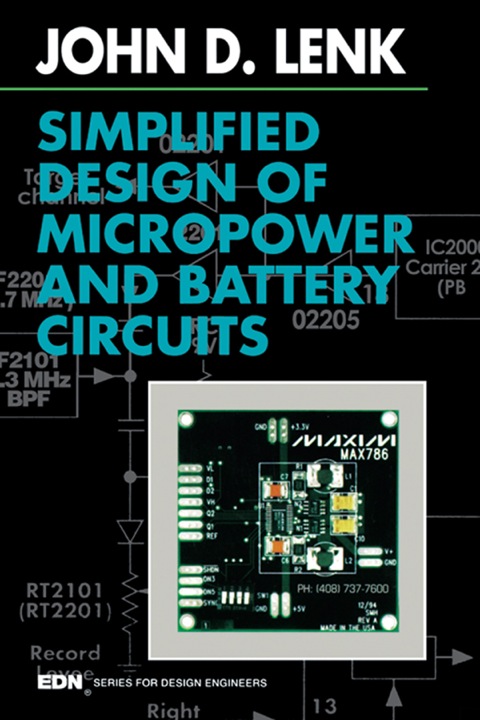 Cover image for book Simplified Design of Micropower and Battery Circuits
