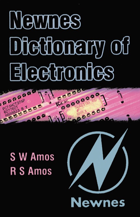 Cover image for book Newnes Dictionary of Electronics
