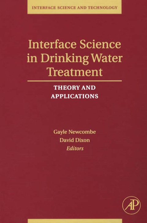 Cover image for book Interface Science in Drinking Water Treatment
