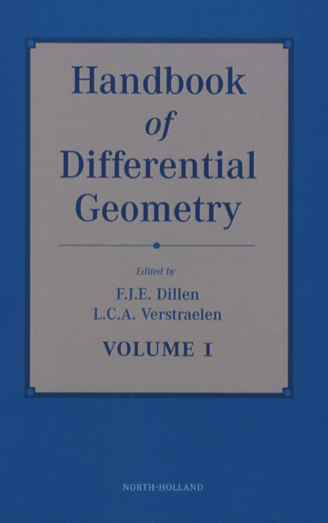 Cover image for book Handbook of Differential Geometry, Volume 1