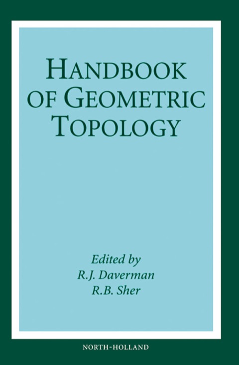 Cover image for book Handbook of Geometric Topology