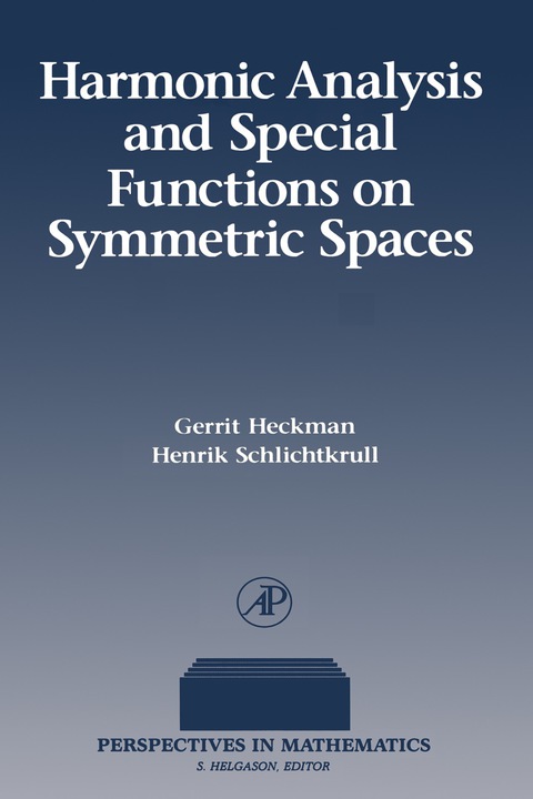 Cover image for book Harmonic Analysis and Special Functions on Symmetric Spaces