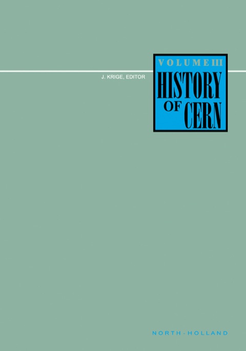 Cover image for book History of CERN, III