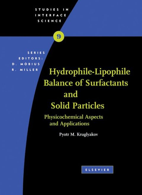 Cover image for book Hydrophile - Lipophile Balance of Surfactants and Solid Particles
