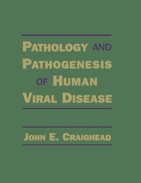Cover image for book Pathology and Pathogenesis of Human Viral Disease
