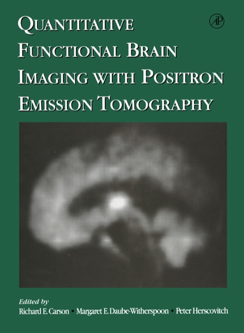 Cover image for book Quantitative Functional Brain Imaging with Positron Emission Tomography