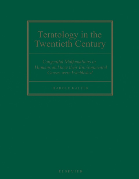 Cover image for book Teratology in the Twentieth Century