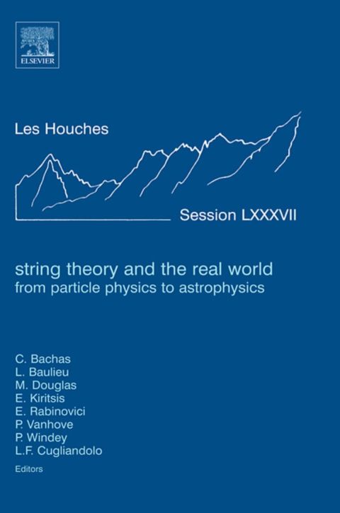 Cover image for book String Theory and the Real World: From particle physics to astrophysics: Lecture Notes of the Les Houches Summer School 2007
