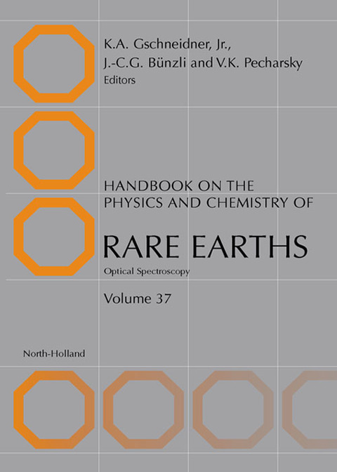 Cover image for book Handbook on the Physics and Chemistry of Rare Earths