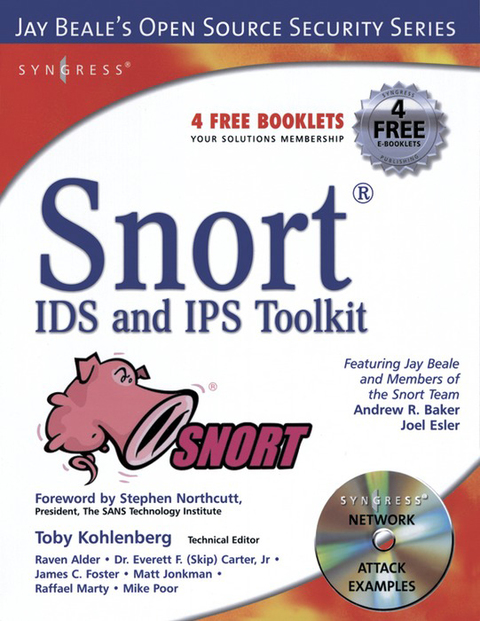 Cover image for book Snort Intrusion Detection and Prevention Toolkit
