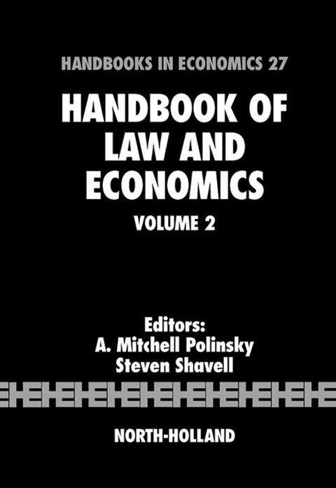 Cover image for book Handbook of Law and Economics