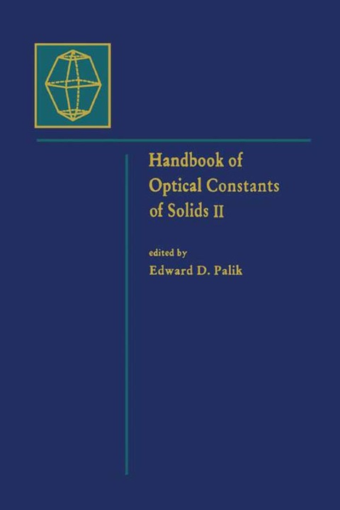 Cover image for book Handbook of Optical Constants of Solids