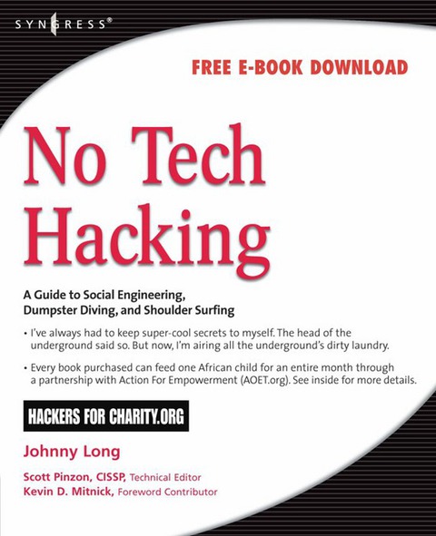 Cover image for book No Tech Hacking: A Guide to Social Engineering, Dumpster Diving, and Shoulder Surfing