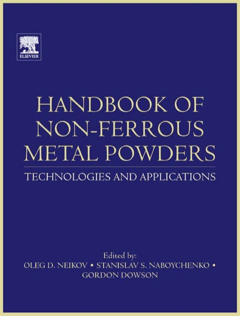 Cover image for book Handbook of Non-Ferrous Metal Powders