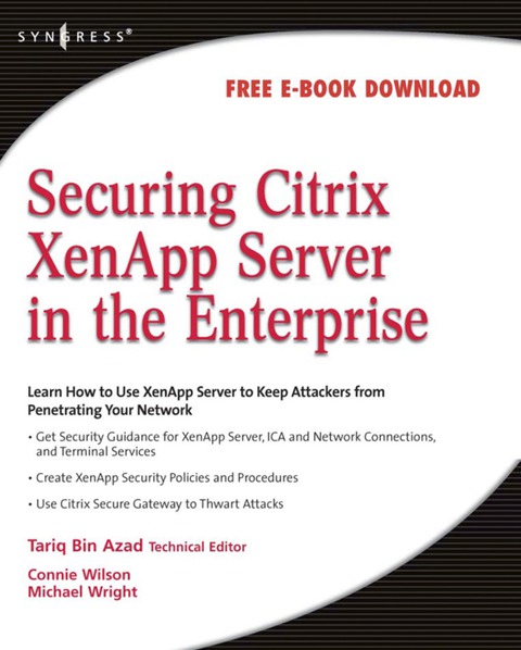 Cover image for book Securing Citrix XenApp Server in the Enterprise