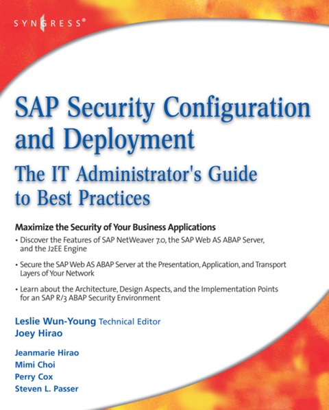 Cover image for book SAP Security Configuration and Deployment
