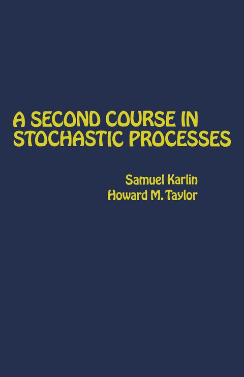 Cover image for book A Second Course in Stochastic Processes