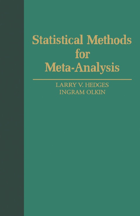 Statistical Methods for Meta-Analysis 