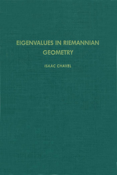 Cover image for book Eigenvalues in Riemannian Geometry