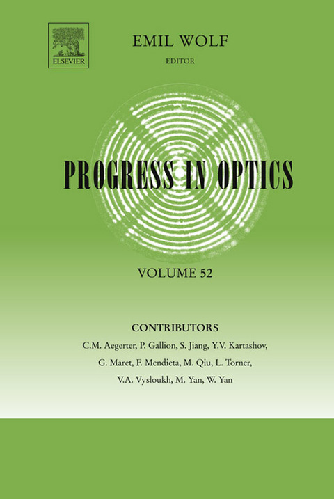 Cover image for book Progress in Optics