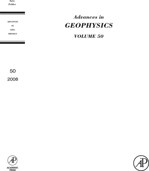 Cover image for book Advances in Geophysics