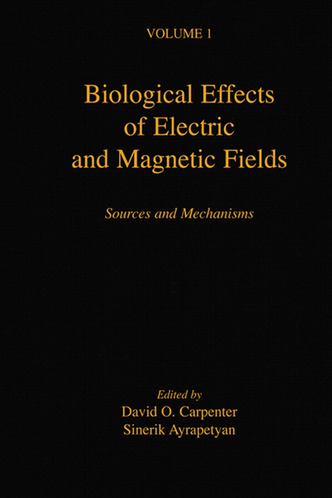 Cover image for book Biological Effects of Electric and Magnetic Fields