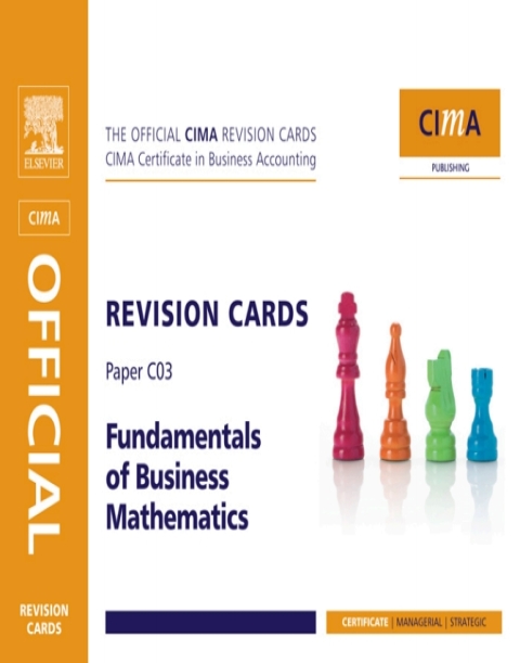 Cover image for book CIMA Revision Card Fundamentals of Business Maths