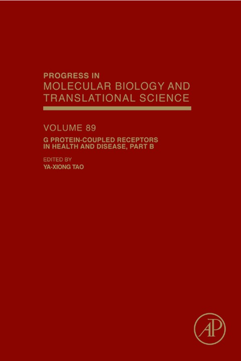 Cover image for book G Protein-Coupled Receptors in Health and Disease, Part B