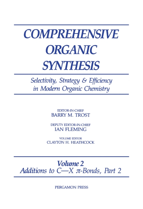 Cover image for book Additions to C-X ?-Bonds