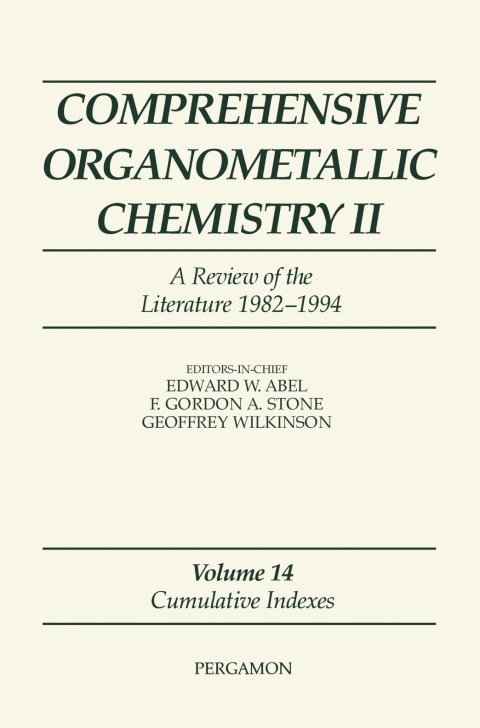 Cover image for book Comprehensive Organometallic Chemistry II, Volume 14
