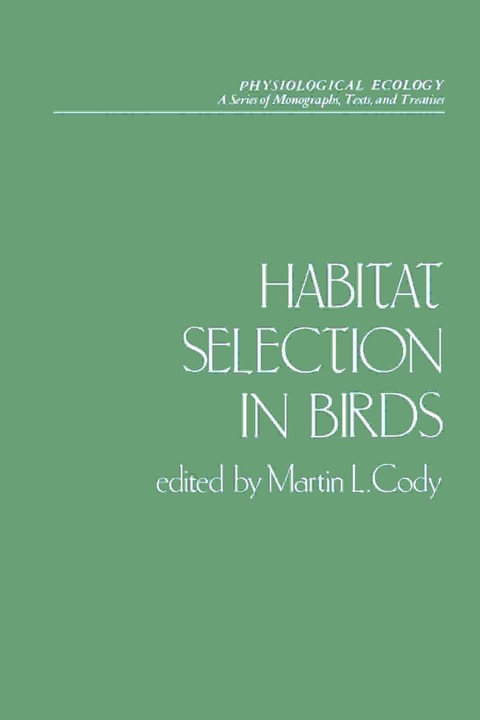 Cover image for book Habitat Selection in Birds