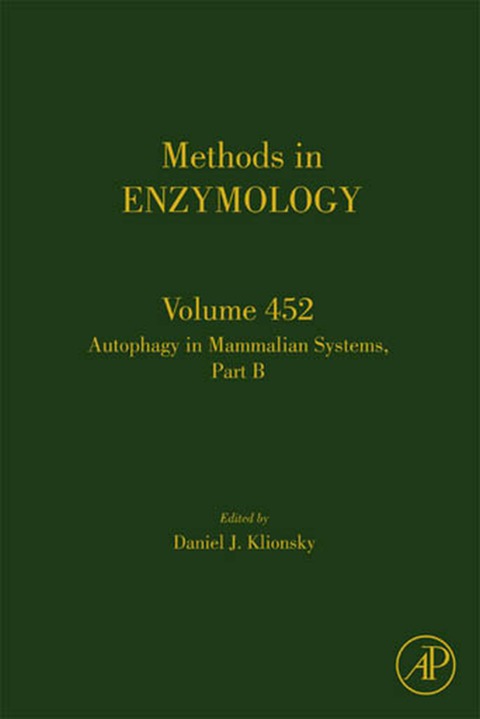 Cover image for book Autophagy in Mammalian Systems, Part B