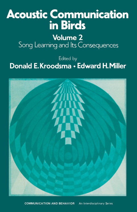 Cover image for book Acoustic Communication in Birds