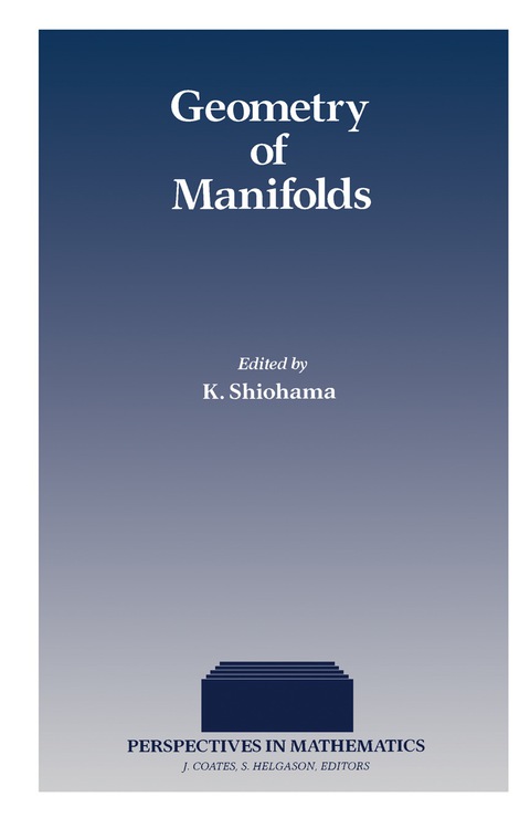 Cover image for book Geometry of Manifolds