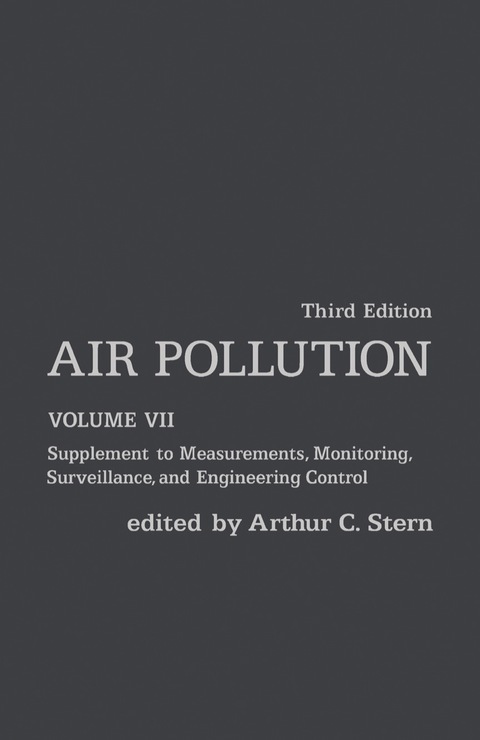 Cover image for book Air Pollution