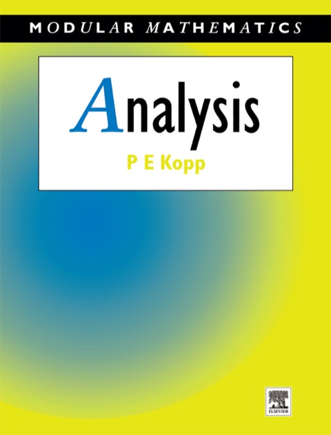 Cover image for book Analysis