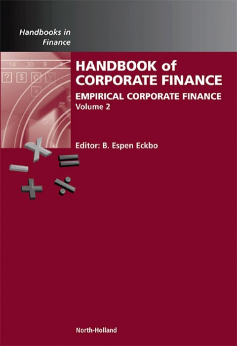 Cover image for book Handbook of Empirical Corporate Finance