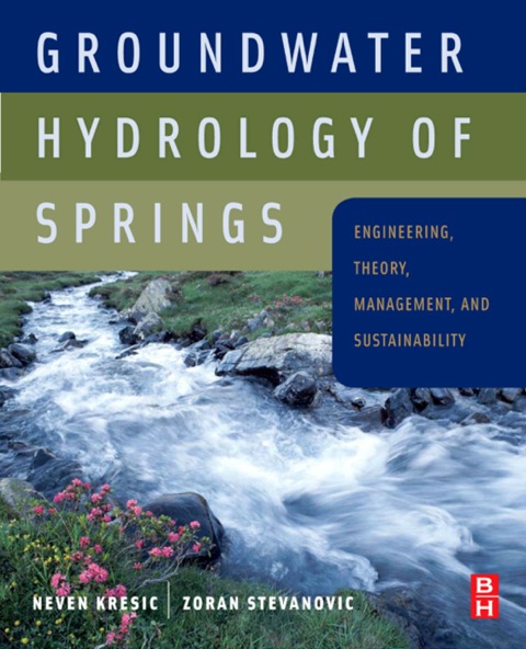 Cover image for book Groundwater Hydrology of Springs