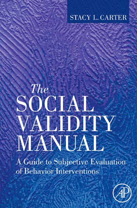 Cover image for book The Social Validity Manual