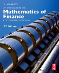 Cover image: An Introduction to the Mathematics of Finance: A Deterministic Approach 2nd edition 9780080982403