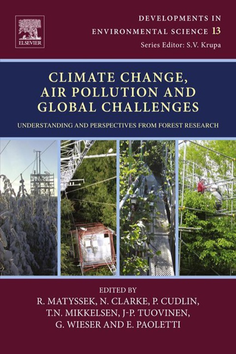 Cover image for book Climate Change, Air Pollution and Global Challenges: Understanding and Perspectives from Forest Research