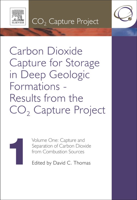 Cover image for book Carbon Dioxide Capture for Storage in Deep Geologic Formations - Results from the CO² Capture Project