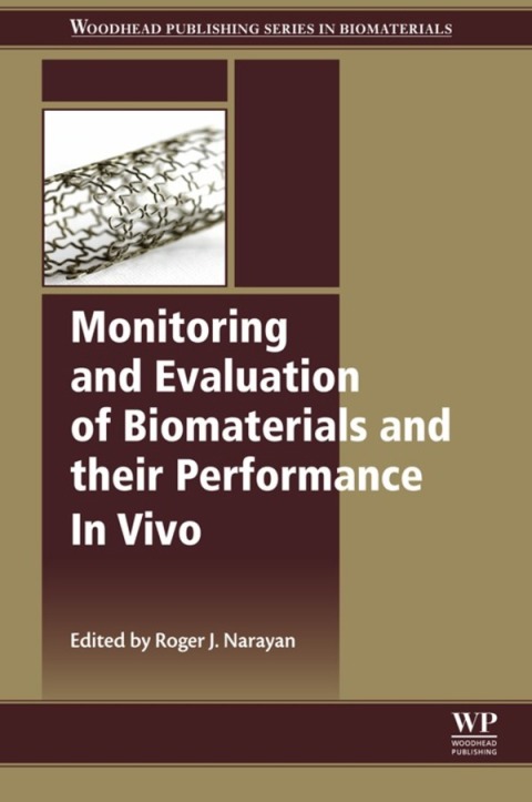 Cover image for book Monitoring and Evaluation of Biomaterials and their Performance In Vivo