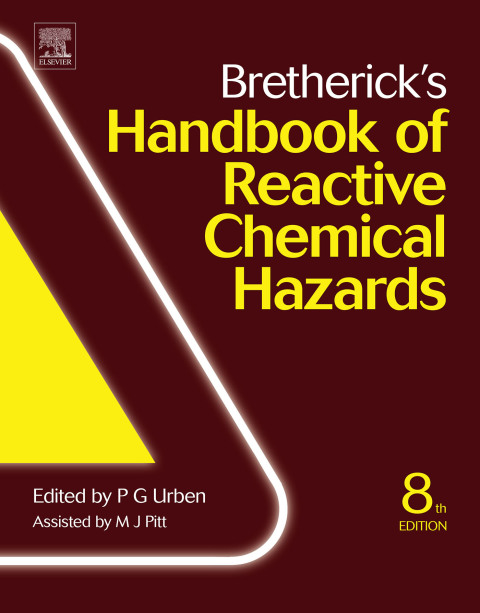 Cover image for book Bretherick's Handbook of Reactive Chemical Hazards
