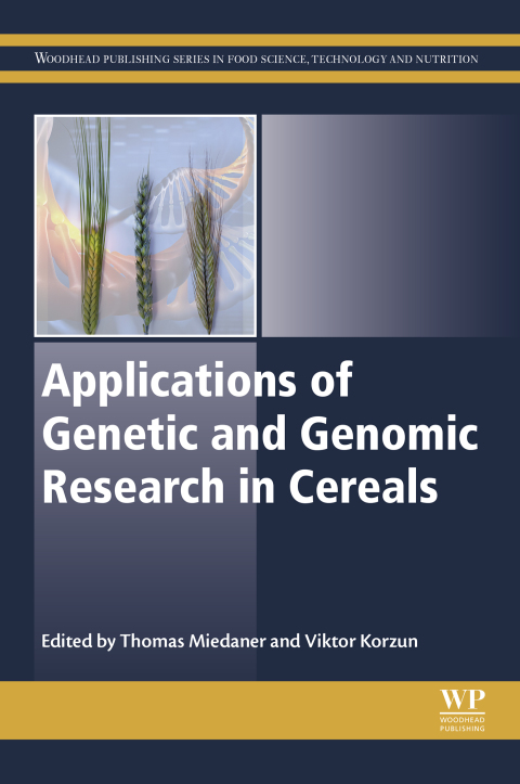 Cover image for book Applications of Genetic and Genomic Research in Cereals