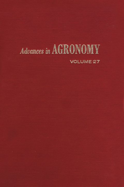[1825 days] ADVANCES IN AGRONOMY VOLUME 27